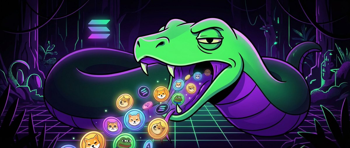 HissSnakeSOL's tweet image. unhinging my jaw for the top of the food chain. $HISS is here to swallow the competition whole. sss. 🐍🍴 #HISS #Solana #MemeCoins #Crypto #BullRun @solana @aeyakovenko