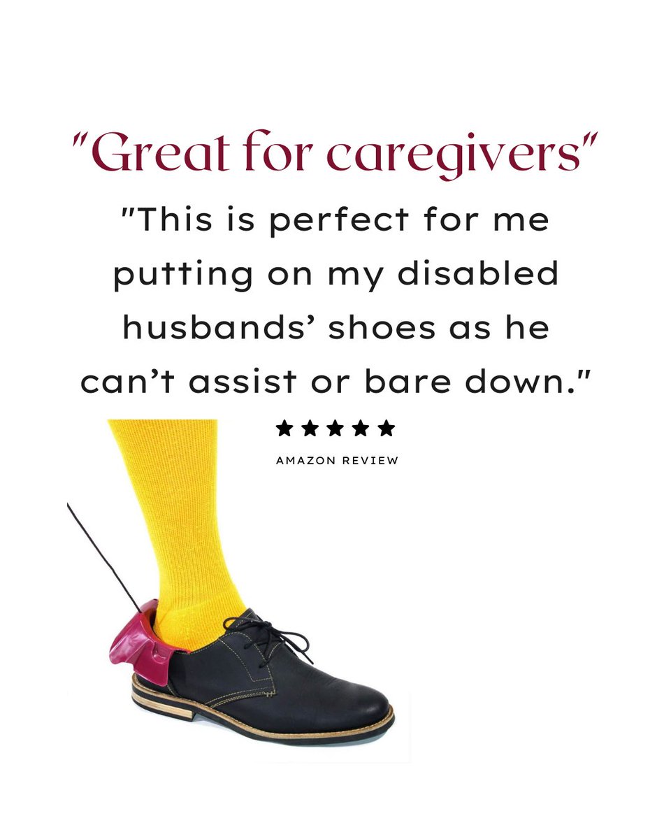 Insightfulwalk's tweet photo. The Foot Funnel is a great dressing tool for anyone who has challenges putting #shoes on AND their #caregivers too! 🤙🤙🤙

FREE shipping: https://t.co/uBDw1itBIx.

#foot #shoehorn #stroke #back #backsurgery #knee #kneesurgery #seniors #occupationaltherapy #occupationaltherapists https://t.co/wGQJ0qe2KF