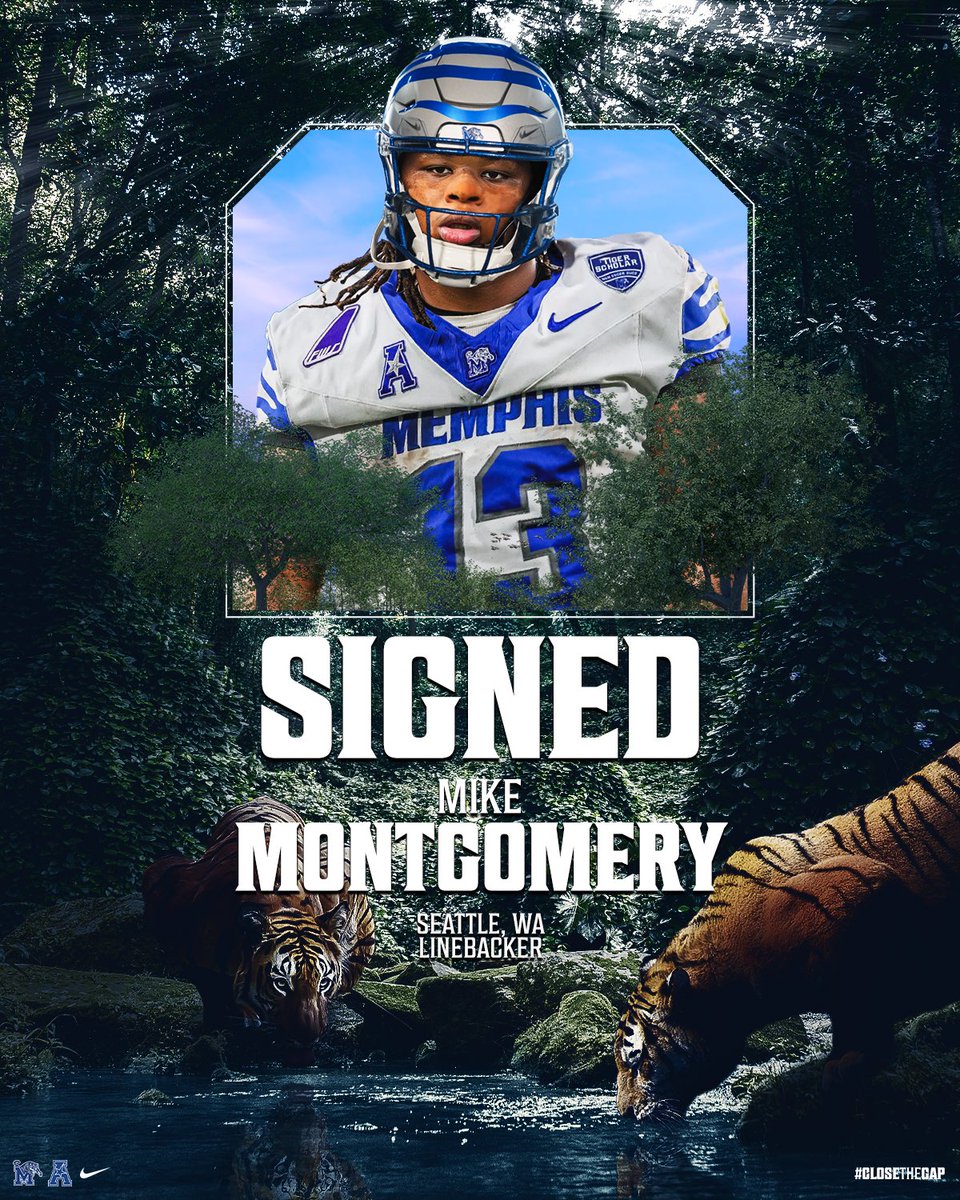 MemphisFB's tweet photo. Signed ✍️

Welcome to the 901, @Mike_Dirty9 🐅

#GoTigersGo | #CloseTheGap https://t.co/u30NcyJo6k