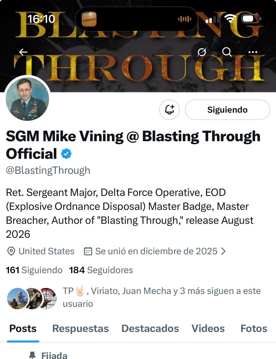 Todo el Spanish Team Belicosero siguiendo esta nueva cuenta.