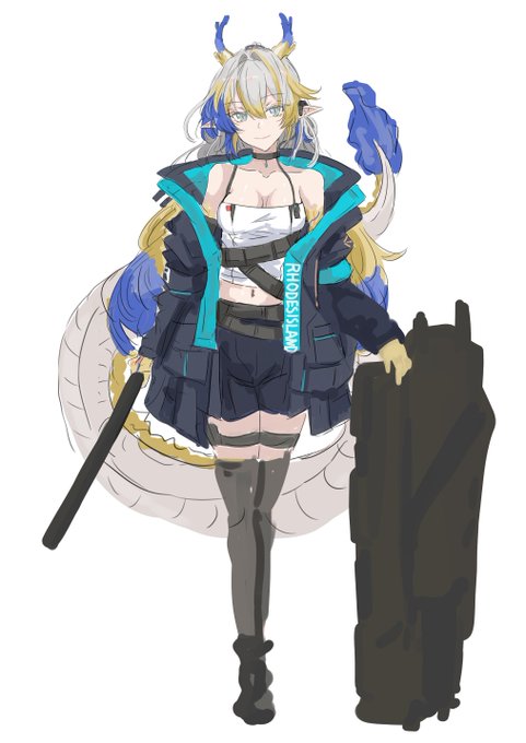 重装オペレーターらしい格好をするシュウ姉 