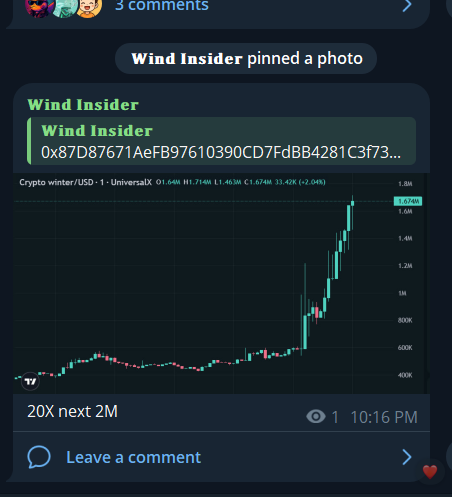 Windy0x257's tweet photo. Done 20X - #crypto_winter
0x87D87671AeFB97610390CD7FdBB4281C3f734444
Join KOL builder: https://t.co/xnQ4rVKZLA https://t.co/bfgJ3DhK89