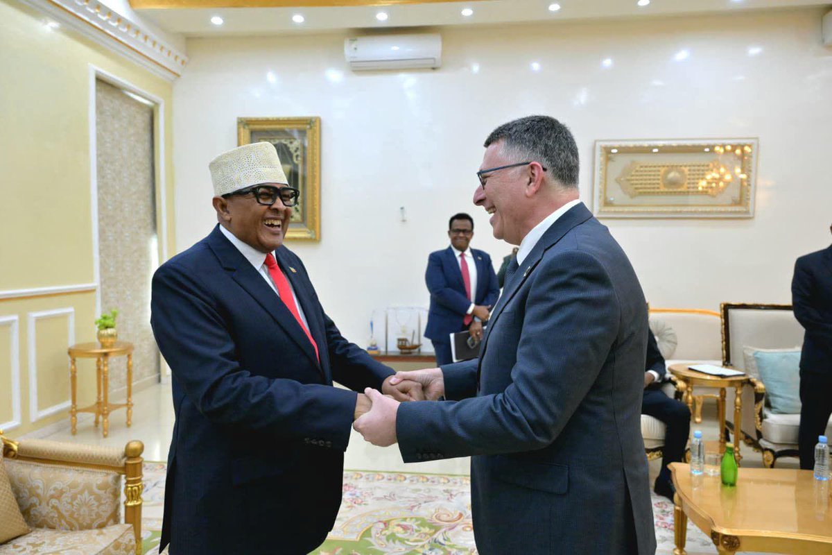 OmarMSeed's tweet photo. Somaliland, Israel open new diplomatic chapter with historic visit. https://t.co/YJXvEE7NEA