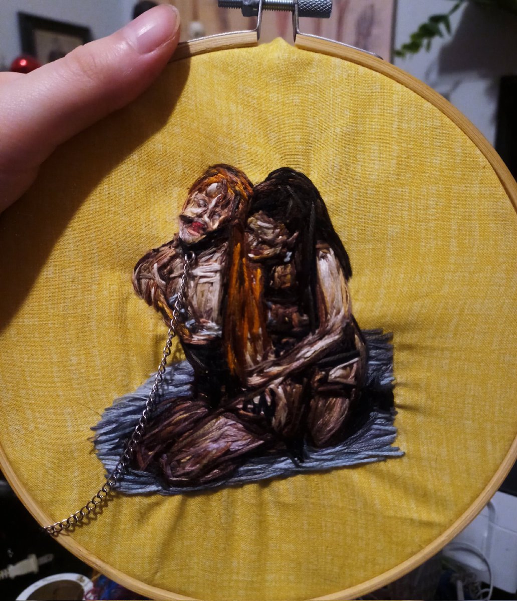Recent uhhh nsfw embroideries