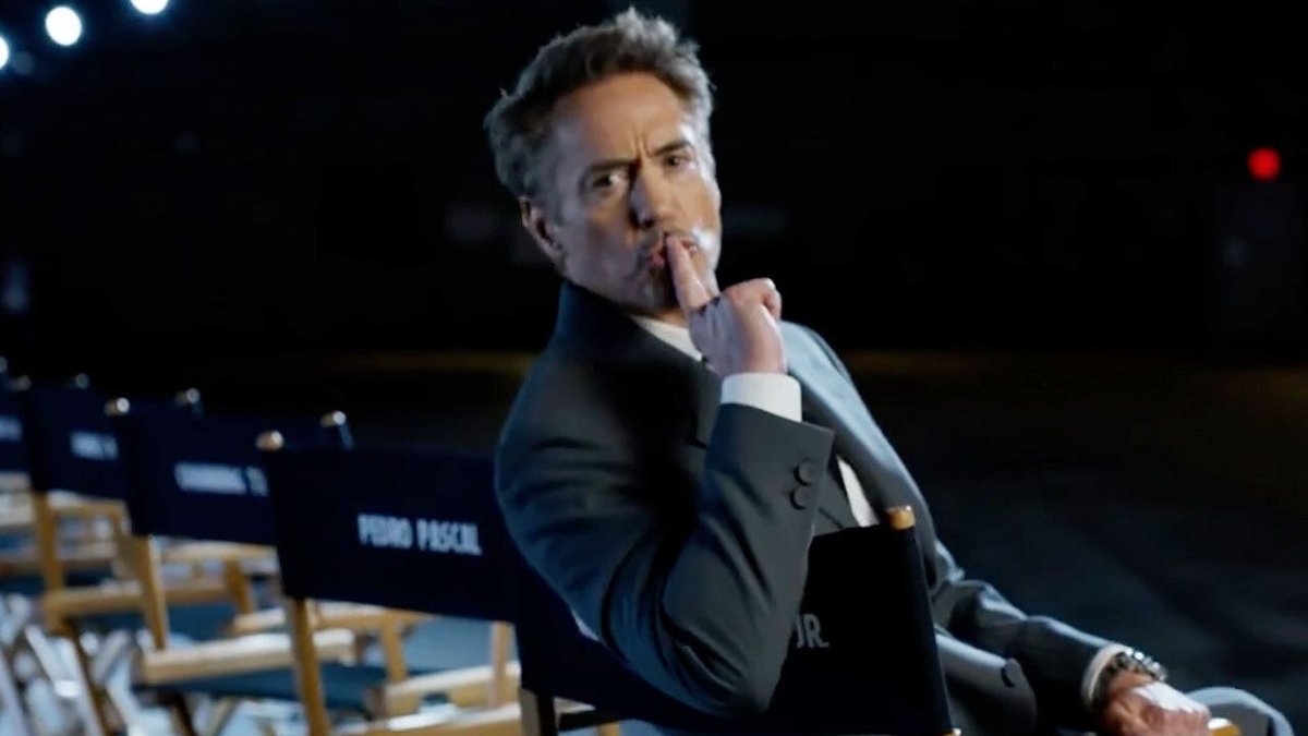 IGN's tweet image. As has become Avengers: Doomsday tradition, the latest teaser trailer has leaked online ahead of its release in theaters, revealing an unlikely teamup in the process. bit.ly/3N7mOzi