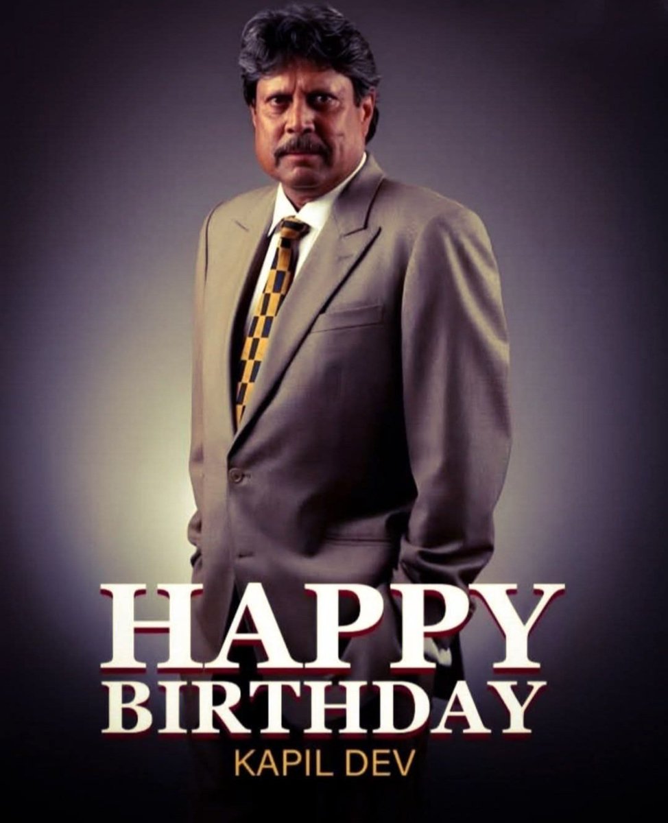 CricUniverse7's tweet photo. भूतपूर्व विश्व विजेता कप्तान और अपने जमाने के
मश्हूर आलराउंडर कपिल देव जी आज अपना
67th जन्मदिन मना रहे है।
हम उनकी दीर्घ आयु की कामना करते है।
जन्मदिन की ढेर सारी #बधाई एंव शुभकामनाएं
🎉🎂🎈🎁🍰🥳🥳
HAPPY BIRTHDAY KAPIL DEV
#HBDKapilDev
#AFCON2025 #Ashes https://t.co/6nHfBSvYqp
