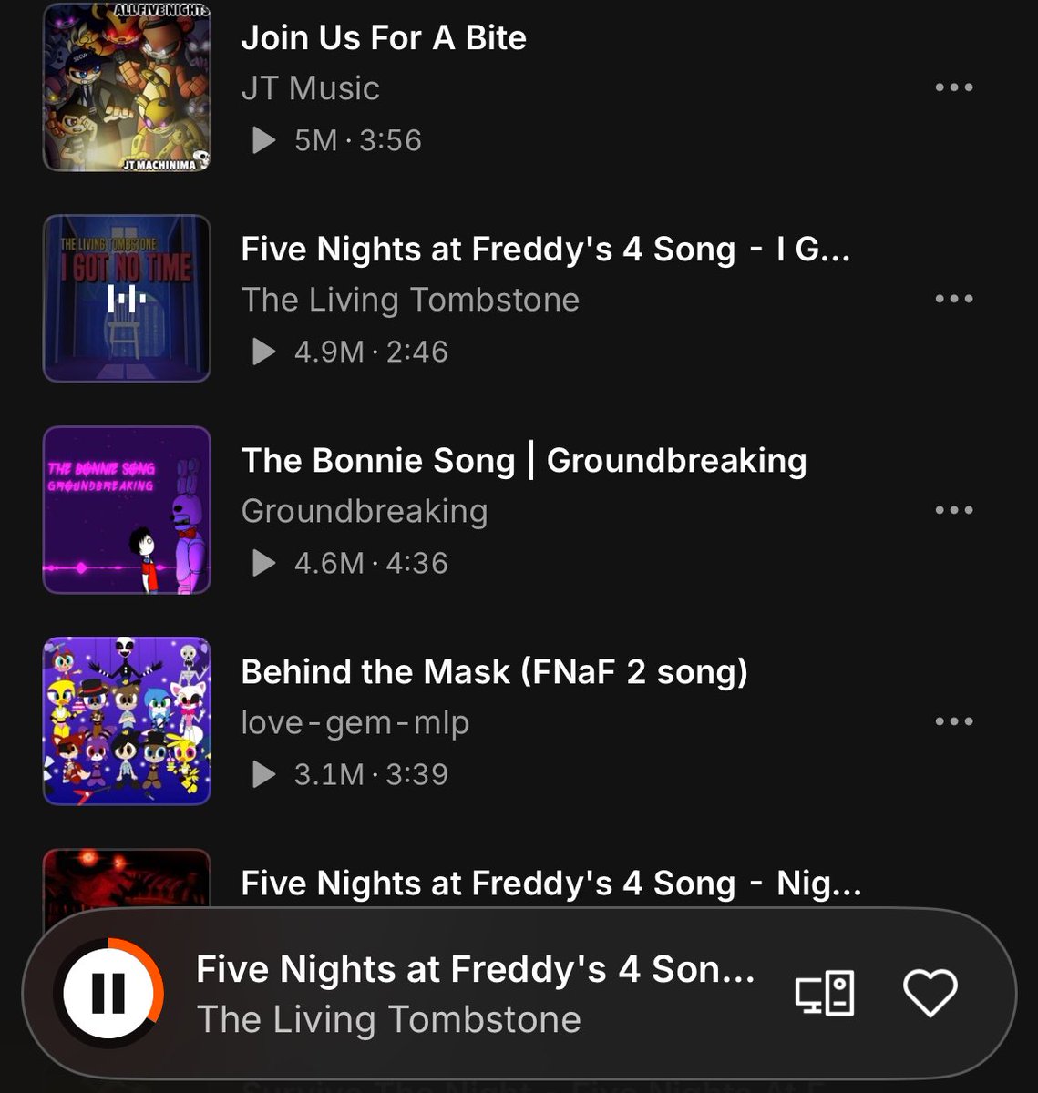 요즘 맨날 프레디노래만 들어
이게 나한텐 멜론탑백이야