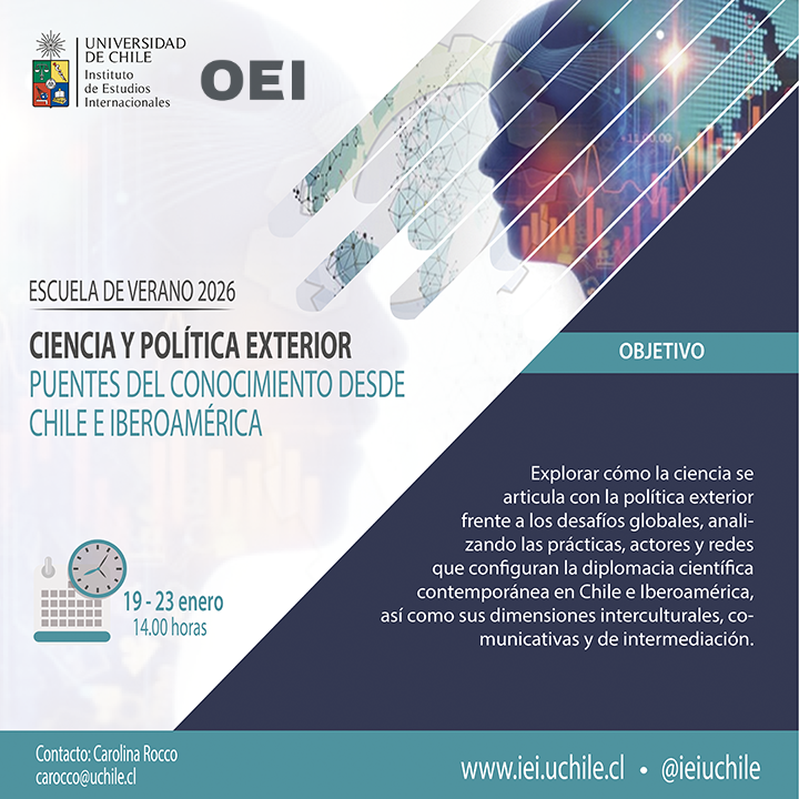 ieiuchile's tweet photo. 📌 Explora cómo la ciencia se articula con la política exterior frente a los desafíos globales, analizando las prácticas, actores y redes que configuran la diplomacia científica contemporánea en Chile e Iberoamérica.

👤 Curso dirigidos a público general
💻 Formato de clases: en línea (vía Zoom)
📌 Contacto: carocco@uchile.cl / +56229772839

Más info: https://t.co/otf15H4Q7l