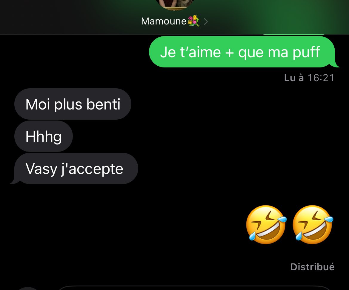 mailystaaaar's tweet photo. Normal la daronne https://t.co/YTuW8Demne