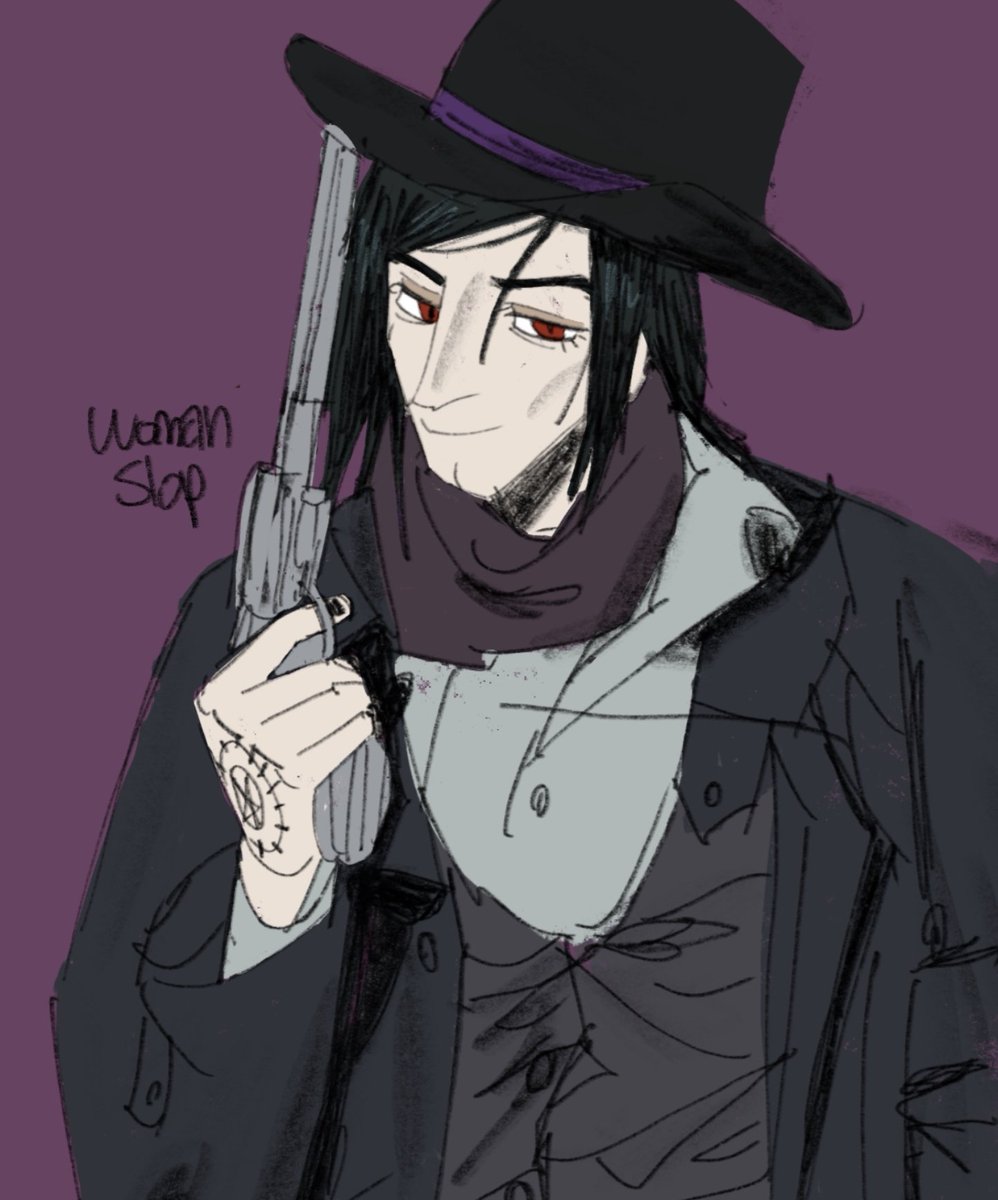 womanslop's tweet image. U know what they say... save a horse ride a cowboy or whatever.... 🤠 👢 🐎 🐴  #blackbutler #sebastianmichaelis