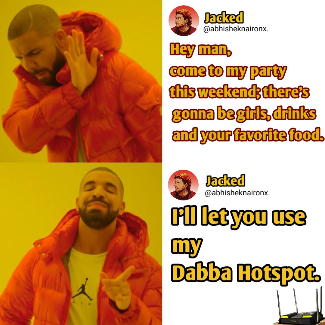 Shiwi11arts's tweet image. You know I can't compromise when connectivity is up for debate...good internet is my love language so that means @DabbaNetwork is my accent.👌🔥
#Dabba #DePIN #solana #MemeticWeirdnessday