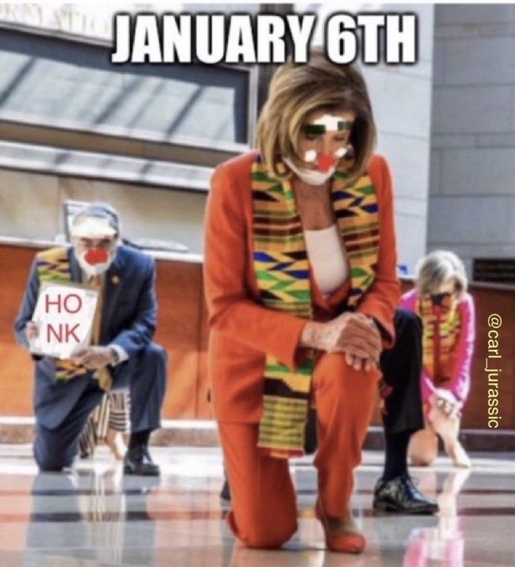 carl_jurassic's tweet image. Every day is January 6th.

#NeverForget 
#ClownWorld 
#HONK