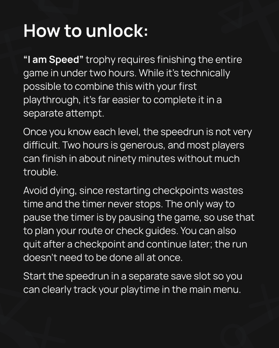 TrophyHunterapp's tweet photo. Stray platinum is exploration-dependent and sits around a 3.5/10 difficulty rating. It is a short and straightforward experience that rewards thorough observation of its environment. https://t.co/3R25NN0GCY