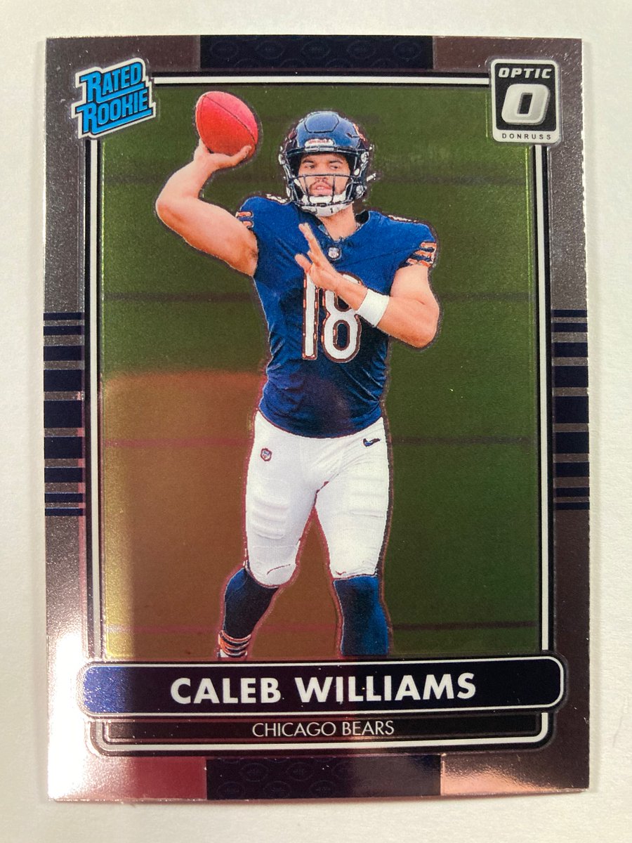 1218Sports's tweet image. 🎁Appreciation Day Giveaway🎁

Winner Announced Tuesday

🔥Caleb Williams Donruss Optic Rated Rookie Card

To enter
1. Follow
2. Retweet
3. Like