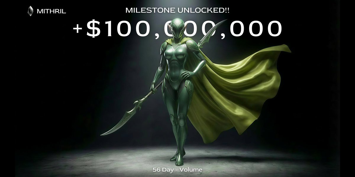 🚨 $100,000,000+ IN VOLUME. 🚨
 56 days since launch.
Honestly… this one hits different.

What started as an experiment is now real traders, real bots, real execution, every single day. The momentum is unreal, and it’s all thanks to the community pushing, testing, breaking, and