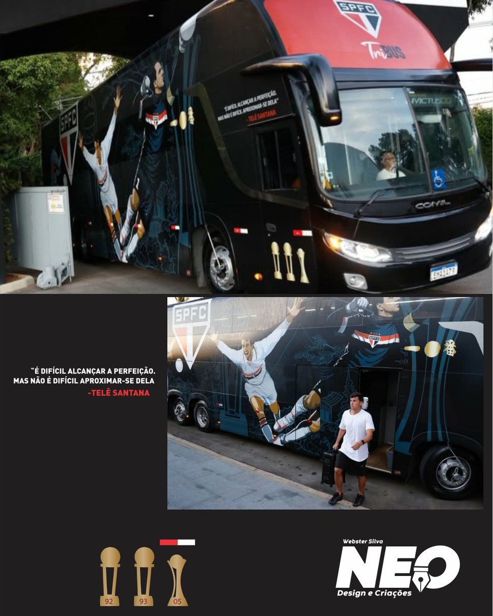 🎨 Arte desenvolvida junto ao <a href="/SaoPauloFC/">São Paulo FC</a>  para estampar o ônibus do clube.
👨🏻‍💻 Adobe Illustrator, CorelDRAW e Adobe Photoshop.
✍🏻 Encomende sua arte, chame no direct ou WhatsApp.

instagram.com/neo.designecri…