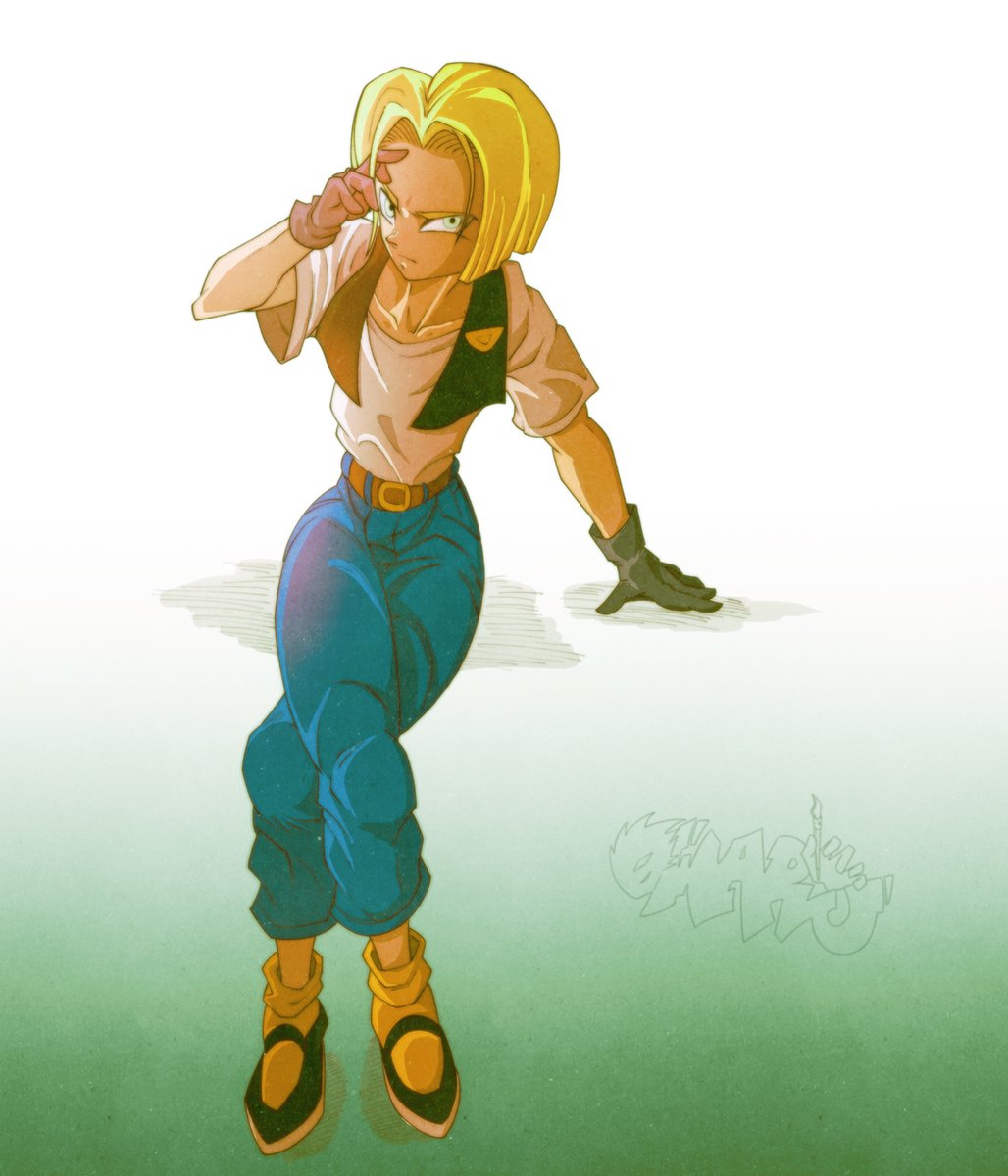 #c18 #dragonballz #dragonball #dragonballfanart #anime #manga #fanart #animeart #mangaart #art #drawing