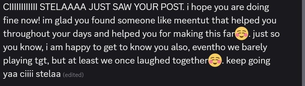 oh to be a reason for someone’s happiness &amp; laughters 🫶🏻