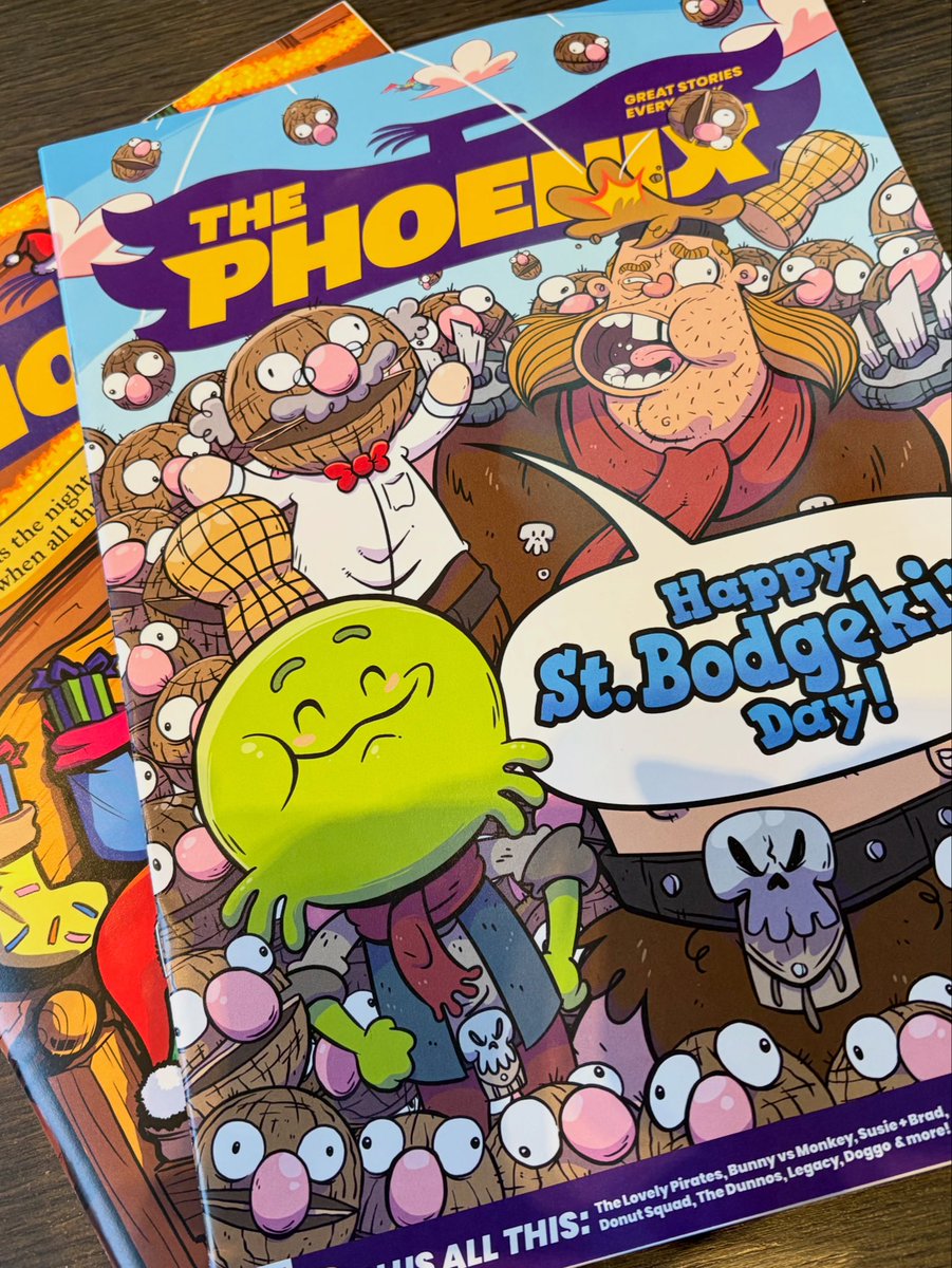 ccb_library's tweet image. Exciting news! 🎉

The library now subscribes to @phoenixcomicuk, a weekly magazine full of comics, art and drawing tips and tricks - perfect for dipping into at break and lunchtimes. 

#SchoolLibrary #ReadingIsFun #Comics #ThePhoenixComic #BunnyVsMonkey #DonutSquad