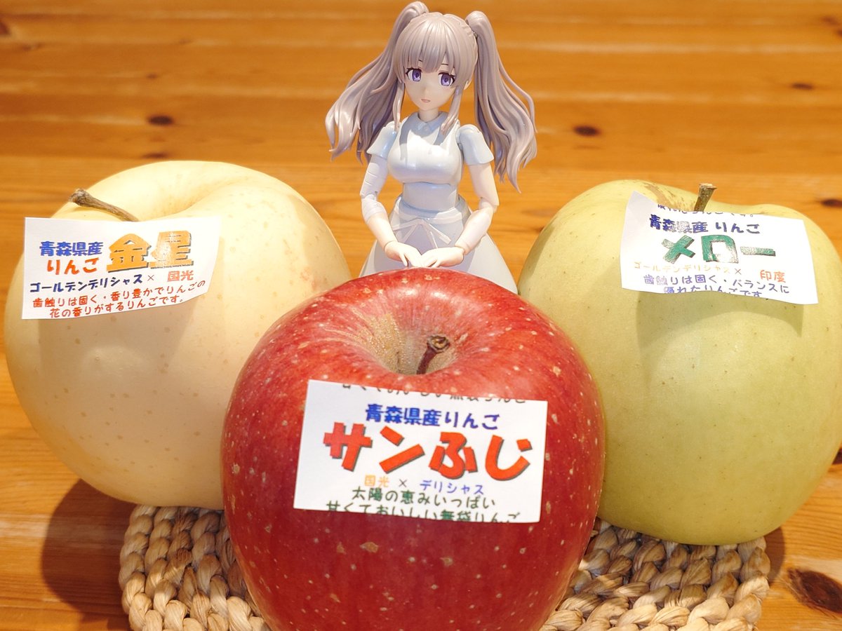 ⭐️ 林檎です 螺旋、合同にて 写真がないけど円環愛知と騎士団にも行った (青森で