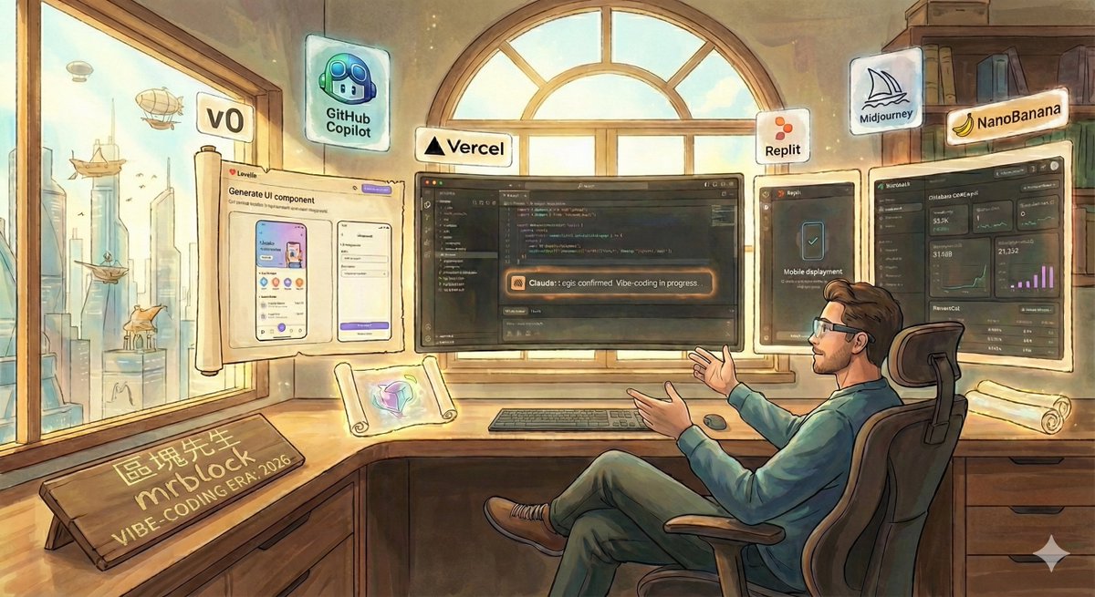 Vibe-coding 核心工具清單 #mbkVIBE

1️⃣ 核心編碼引擎：大腦與環境 (The Engines) 

這些工具是 Vibe-coding 的起點，負責將你的想法轉化為高品質的程式碼。

• <a href="/AnthropicAI/">Anthropic</a> (Claude)：當前 Vibe-coding 的靈魂。Claude 3.7/4 系列以其卓越的邏輯推理和「人味」十足的 Debug