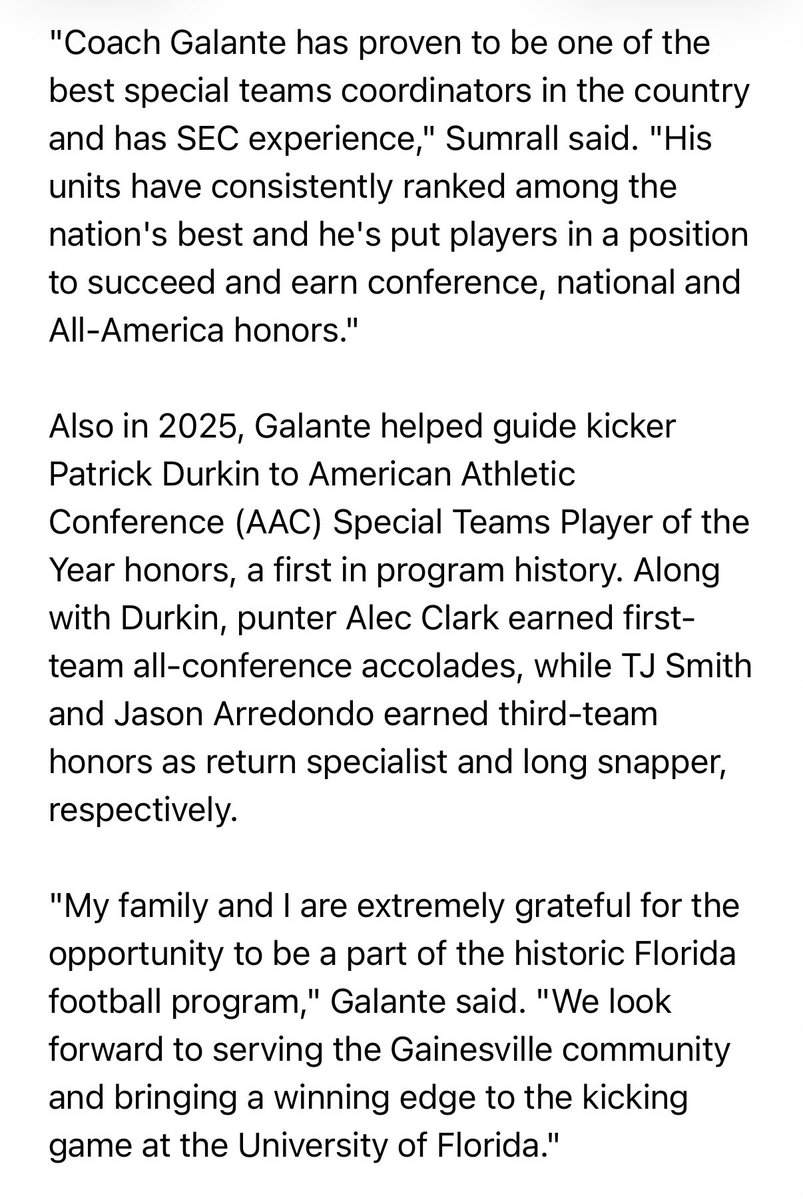 David Waters - Gators Breakdown tweet media