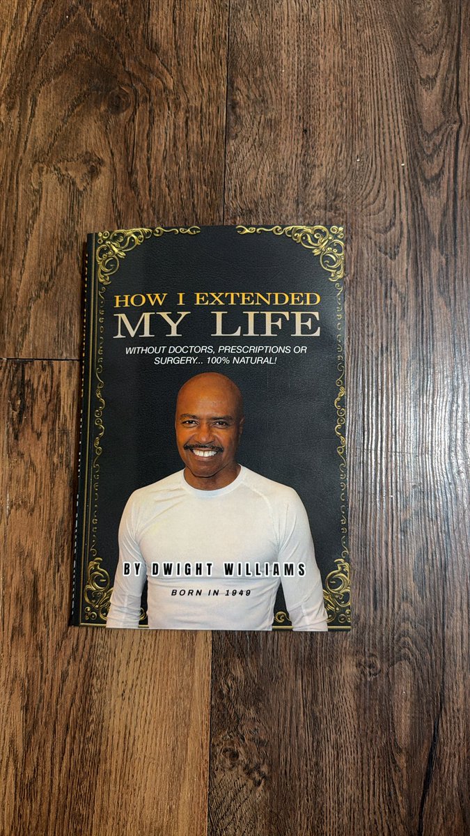 freyhen's tweet photo. Book 1: “You have to find out those secrets that are naturally and uniquely designed to extend your life, and the answers are right there inside of you. Nobody knows your body better than you. Trust yourself.” - Dwight Williams #hen_book2026 #readmorebooks #healthiswealth https://t.co/E38QudbBNK