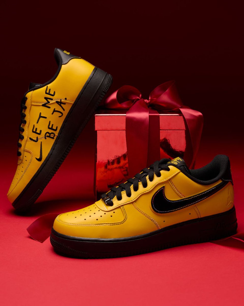 SOLELINKS's tweet photo. Ad: Nike Air Force 1 Low 'Let Me Be Ja'

Snipes:https://t.co/E50lXUbNAi
Shoe Palace:https://t.co/Vpx8Aasw5q
Foot Locker:https://t.co/ZL660A9TYC
Shiekh:https://t.co/DR0DVuZe8z https://t.co/HM5JqQUU81
