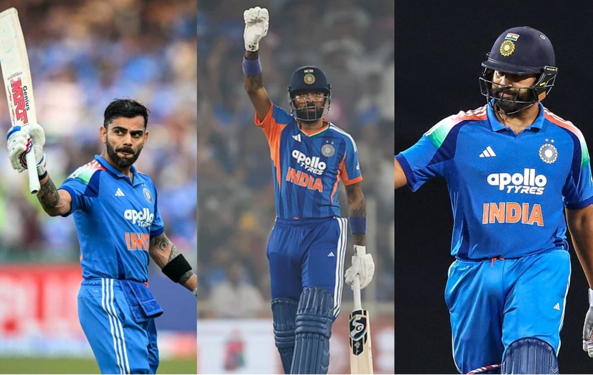 🚨 TOP 3 MOST INFLUENTIAL CRICKETER IN THE WORLD ON INSTAGRAM CURRENTLY 🚨 (Hype Auditor).

1. Virat Kohli.
2. Hardik Pandya.
3. Rohit Sharma.