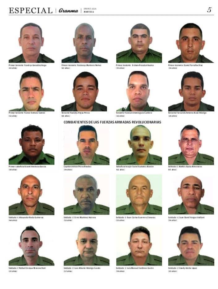 ¡Honor y gloria a nuestros mártires!
#Cuba los honrará siempre. 
#CubaConVenezuela
#SantiagodeCuba