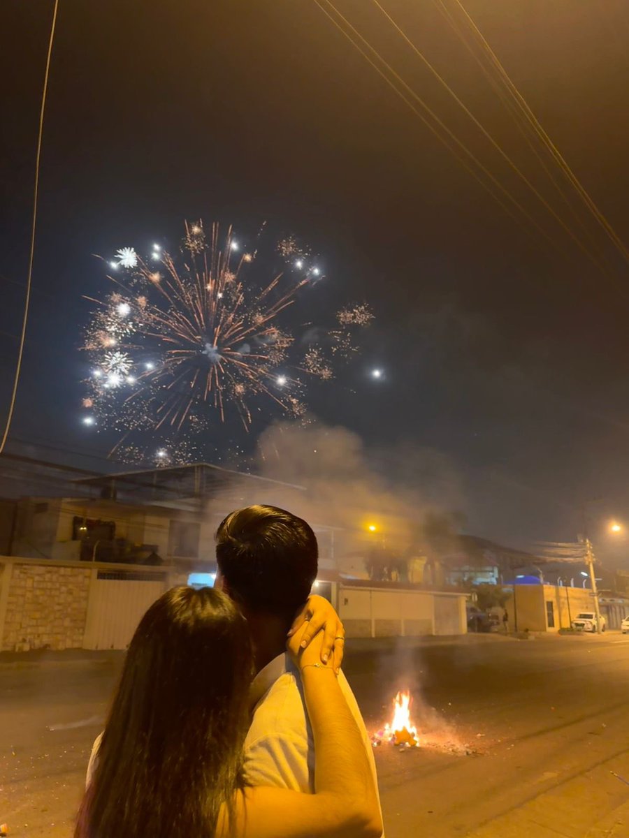 Terminando él año juntos, te amo mucho amor mío ❤️