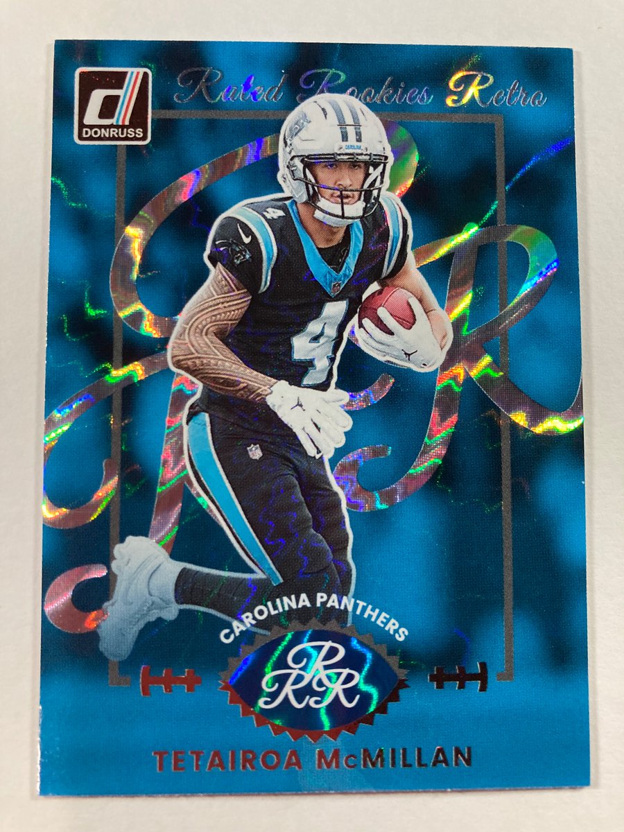 1218Sports's tweet image. 🎁Appreciation Day Giveaway🎁

Winner Announced Tuesday

🔥Tetairoa McMillan Donruss Blue Electric Rated Rookie Card

To enter
1. Follow
2. Retweet
3. Like
