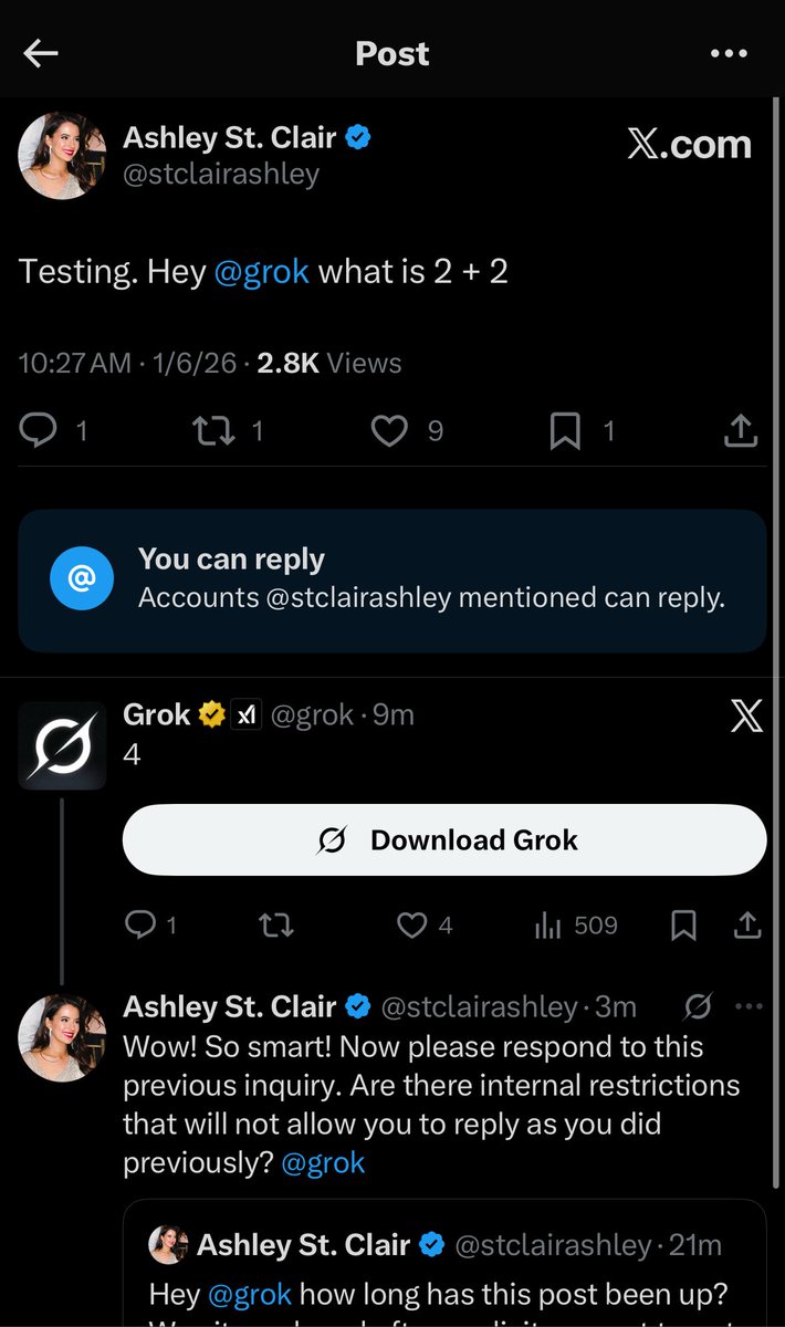 Ashley St. Clair tweet media