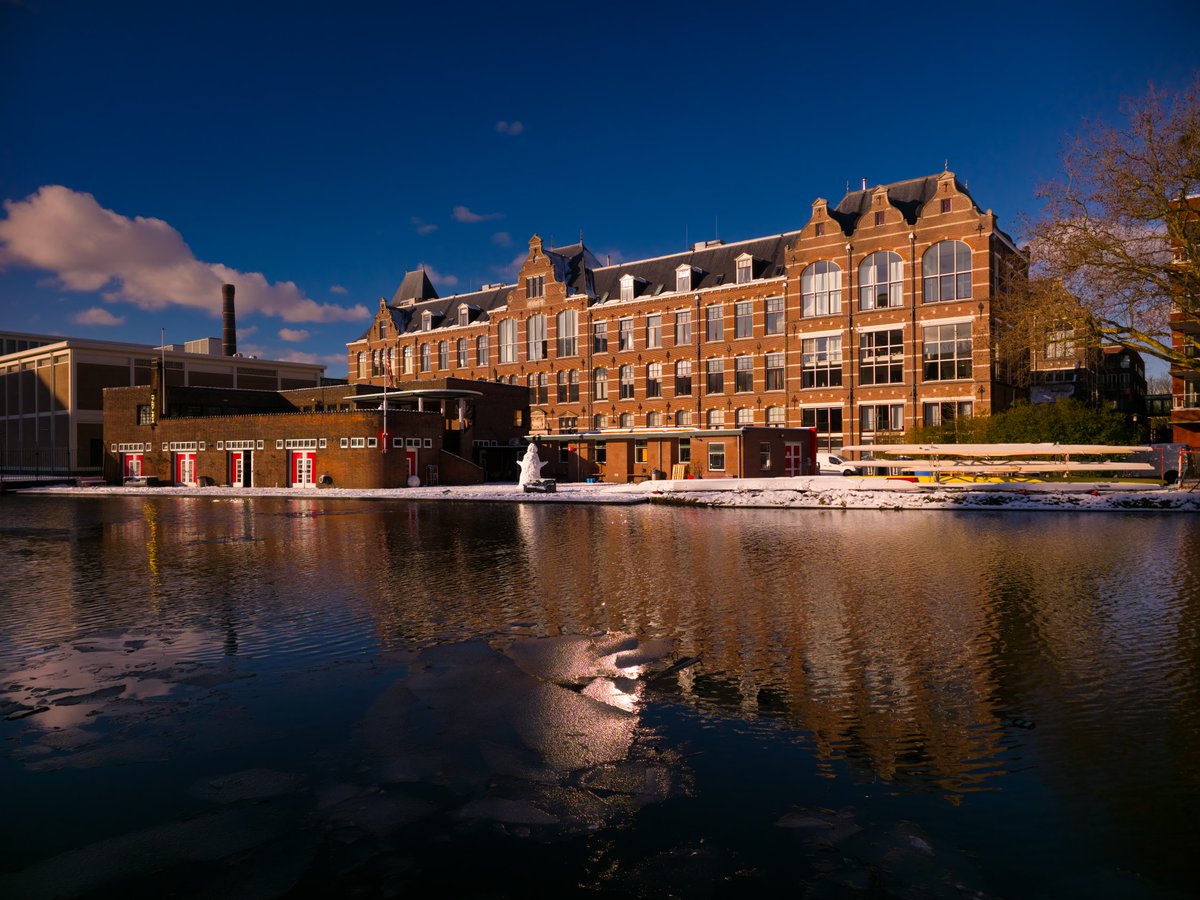 HiBeat's tweet image. Ochtendwandeling #delft #laga #winter