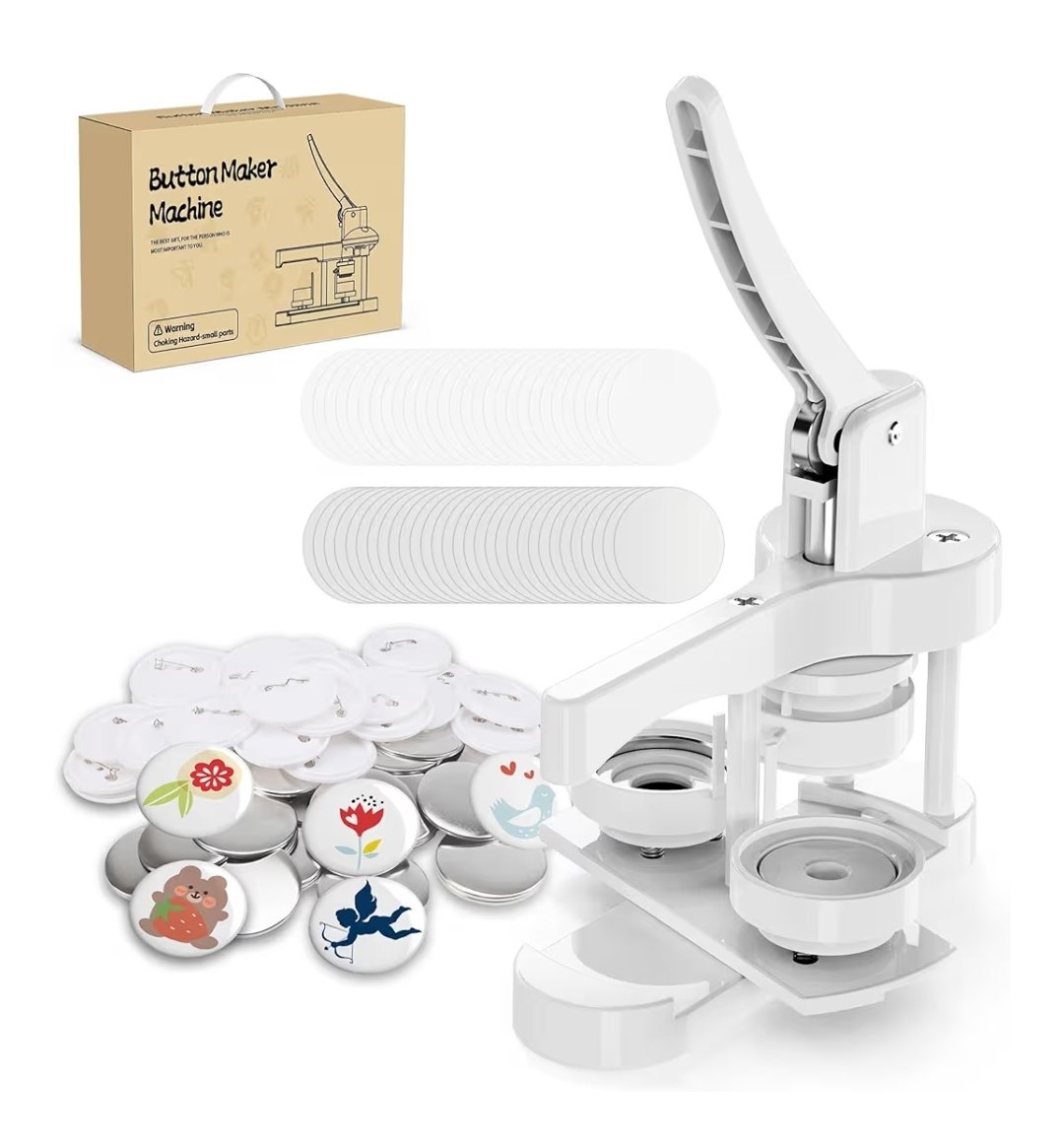 TheTrendy_Times's tweet image. 20% Off
Button Maker Machine 58mm, Professional Badge Making Kit with 50 Parts, No Installation DIY Badge Maker, Pin Press Machine, Kids Craft Kit for Crafts, Schools (White, 2.25 Inch)
#buttonmaker #badgemakerkit #pinpressmachine #AmazonDeals
amzn.to/4sKmp6f