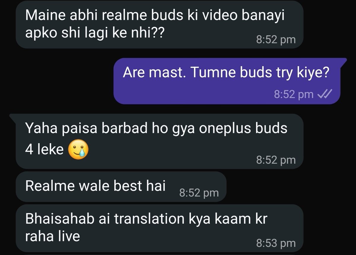 technicalsapien's tweet photo. TOLD YOU!

Here's an unfiltered opinion from a creator about @realmeIndia's Buds Air 8.

#UnpopularOpinion #realme16ProSeries https://t.co/ECEN0hvzJP