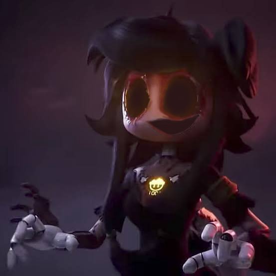 Probably because I’m just so used to it, I always forget that Cyn LITERALLY has a human skin suit stretched over the drone body. So I try doing something to remind me