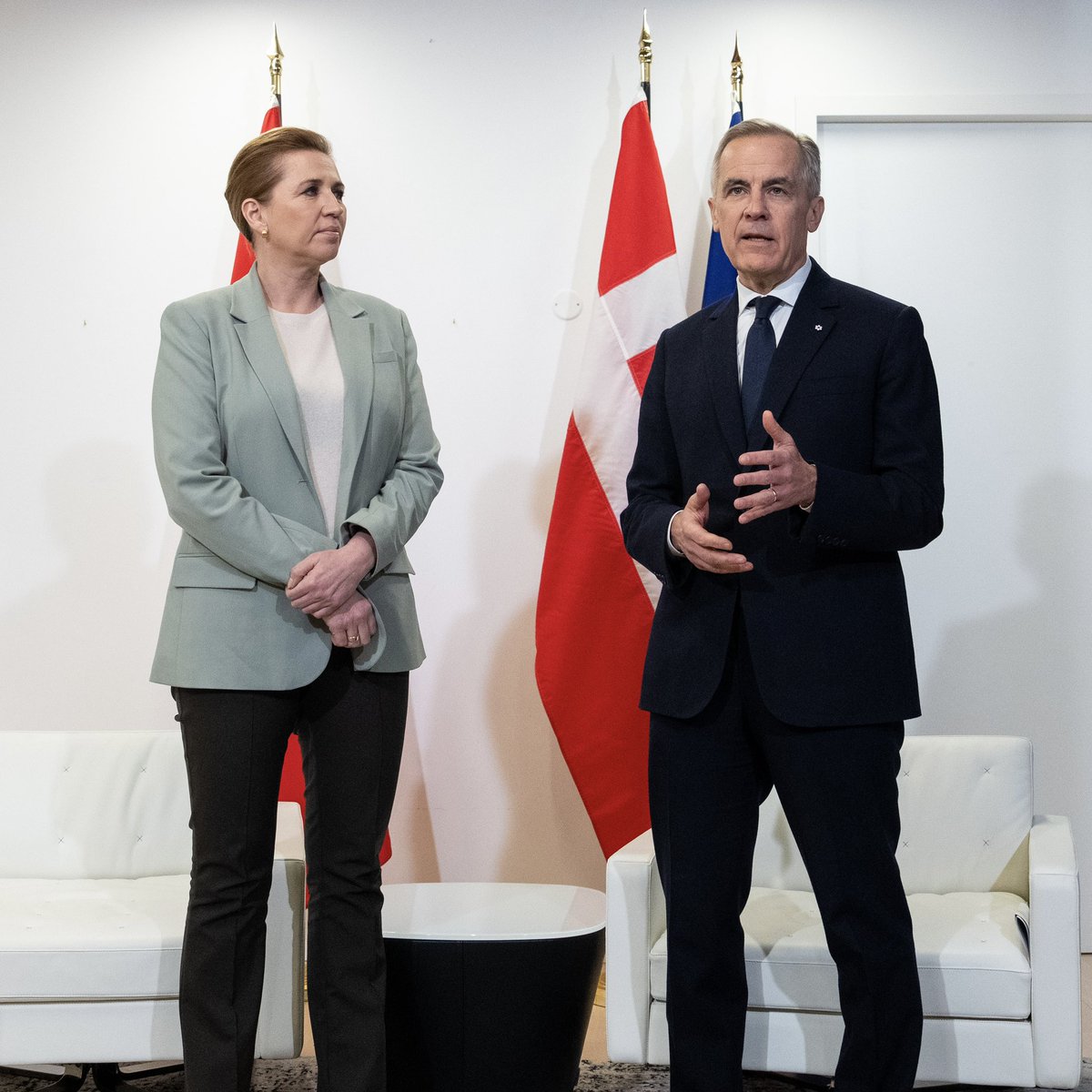 Canada and Denmark are Allies and partners in our shared responsibility for the security and resilience of the Arctic.

As I reaffirmed to PM Frederiksen today, Canada will always support the sovereignty and territorial integrity of Denmark, including Greenland. Together, we’ll