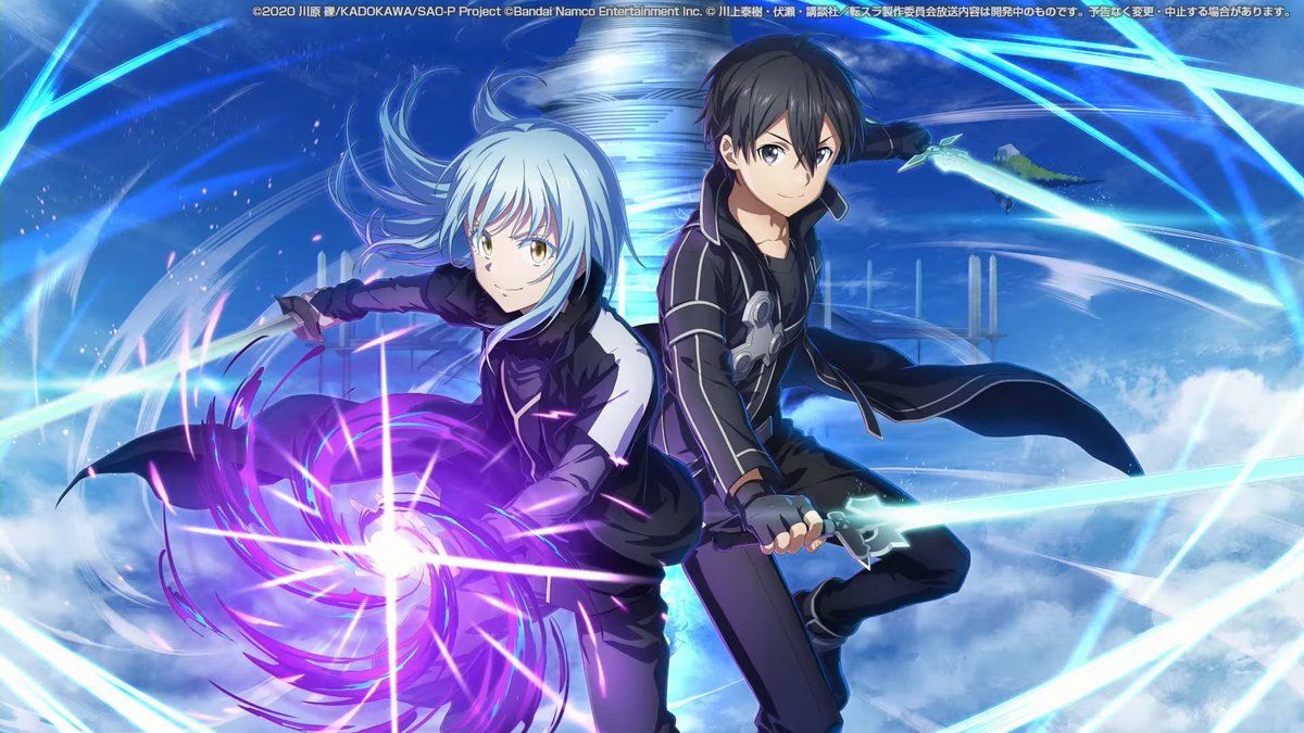 As I expected, the #SwordArtOnline x That Time I Got Reincarnated