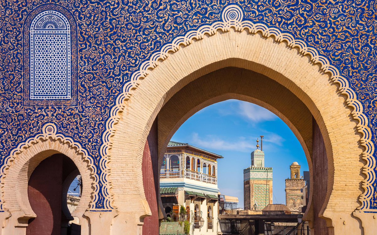 cultureartislam's tweet photo. Moroccan architecture. https://t.co/N7NaRd0CNF