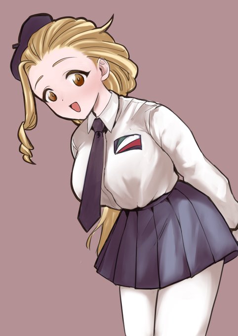 らぶさく、アンツィオ制服着た佐々木あけびがおにかわでした