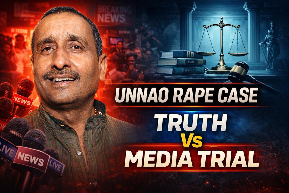 ये मीडिया हमारा पक्ष क्यो नही रखता है। ये मीडिया भी एकतरफ़ा बयान को दिखा रहा है। जबकी हमारे फैक्ट्स को तो सुनो सच सुनने की आदत नहीं है? मीडिया को कुलदीप सेंगर के प्रति सच दिखाने का मादा नहीं है? एकतरफा जुठ ज्यादा दिन तक नही टिकेगा। 
#UnnaoKaSach <a href="/SengarAishwarya/">Aishwarya Sengar</a> 🙏