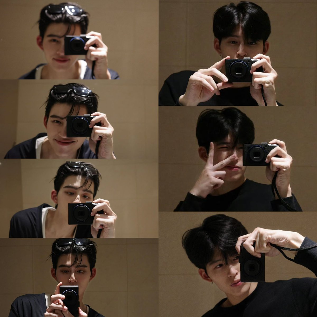 twixtpp's tweet image. ชอบคาดแว่นเลือกซ้าย ⬅️ ➡️ ชอบหล่อละลายเลือกขวา