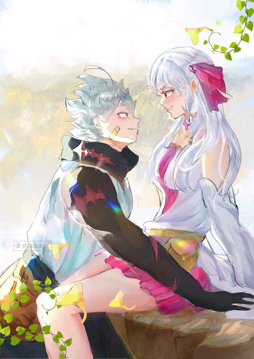 shiasbag's tweet image. Do you like the view? #Astelle #BlackClover