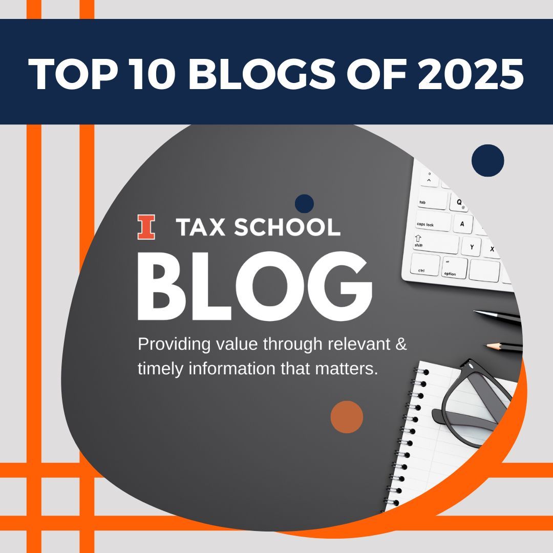 uofitaxschool's tweet photo. What Tax School readers spent the most time with in 2025:
Our Top 10 most-read blog posts published last year, ranked by total page views.
👉https://t.co/MGHoqBzfGr
#TaxSchool #TaxPros #TaxUpdates https://t.co/mFhyqZoCjK