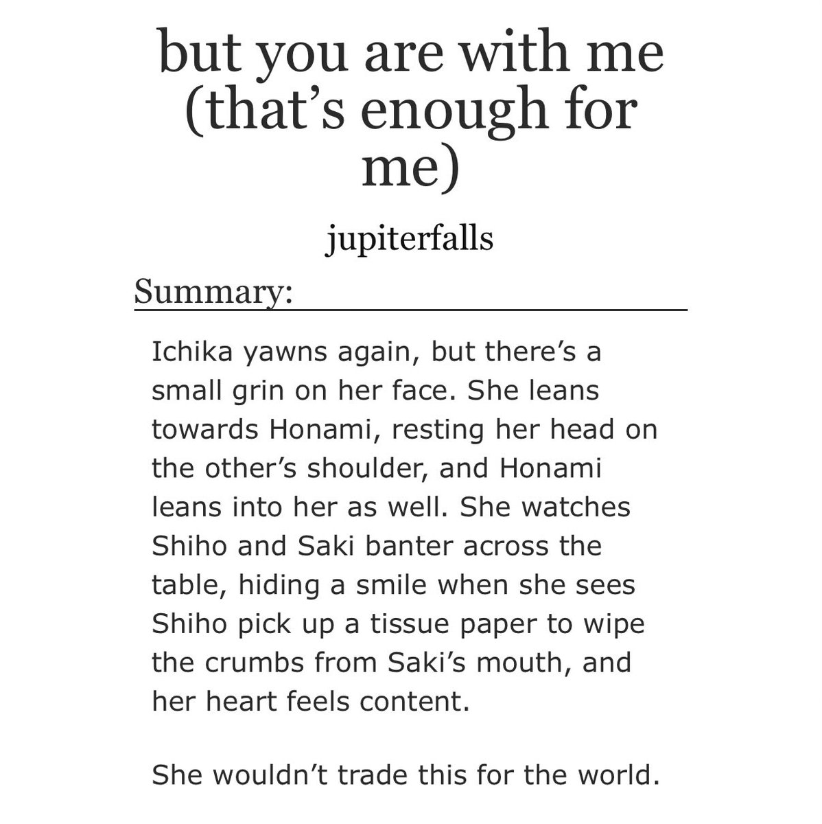 theFLOORbuzzg's tweet photo. https://t.co/WAhVCNyqN0 #polyneed domestic fluff, future au, written as a secret santa gift for my dear oomf eve https://t.co/wpvY2sFPa8