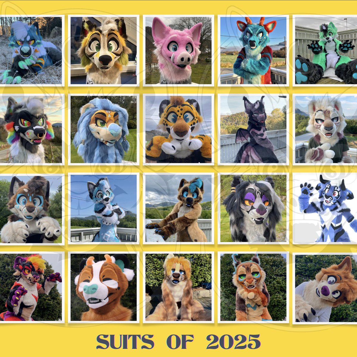 20 suits for 2025🫶🎇 

Thank you to everyone who loves my work, looking forward to many more suits in the future!🩷🩷