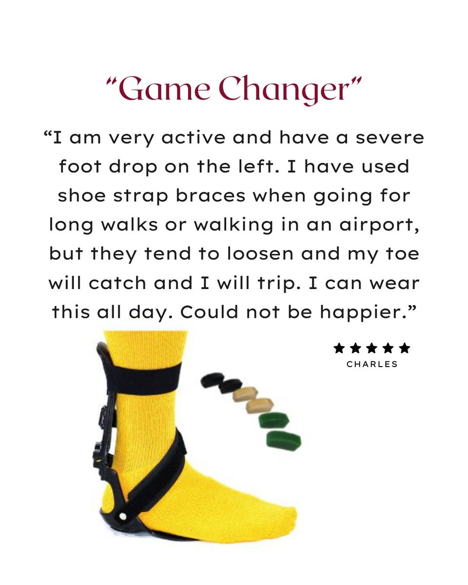 Insightfulwalk's tweet photo. See how the Step-Smart Brace is uniquely designed to help you walk better! 🤙

30-day return policy on all models:
https://t.co/WdruziErnX

#walk #walkon #dropfoot #footdrop #ms #footdroppers #dropfootwillneverstopme #dropfootawareness #dropfootbrace #adjustablefootbrace https://t.co/KZLUHzlvsh