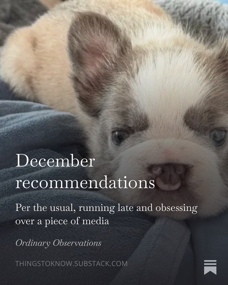 emilproblems's tweet image. 2026 the year of going back to my roots of writing every passing thought and sharing on the internet 
open.substack.com/pub/thingstokn…