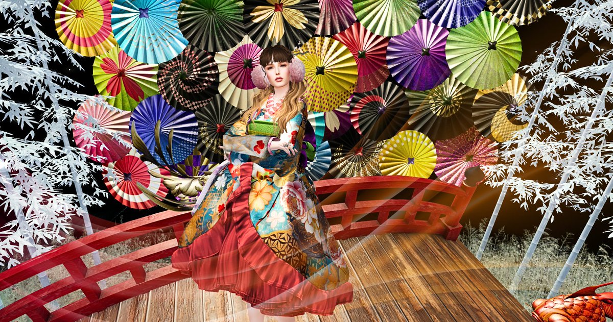 さぁーてお正月気分も脱出して✨
そろそろ、いつものモードに切替だね😉

SHIFUKU様💕APPARE!に 「Fluffy Earmuffs」
Rabbit House様💕 GFで「mini kimono」
素敵なgift  本当に ありがとうございます☺️

🌸新年早々色々あるけど😅
心は楽しく華やかに✨　前に。前に。